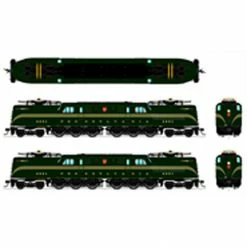 Broadway Limited Imports N GG1 w DCC & Paragon 3 PRR #4801 for Locomotives