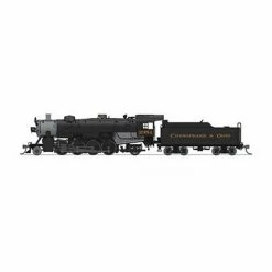 Broadway Limited Imports N USRA Light Mikado Paragon4 Sound/DC/DCC, C&O #2354 for Locomotives