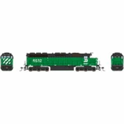 Broadway Limited Imports HO SD45 w DCC & Paragon 3 BN #6532 for Locomotives