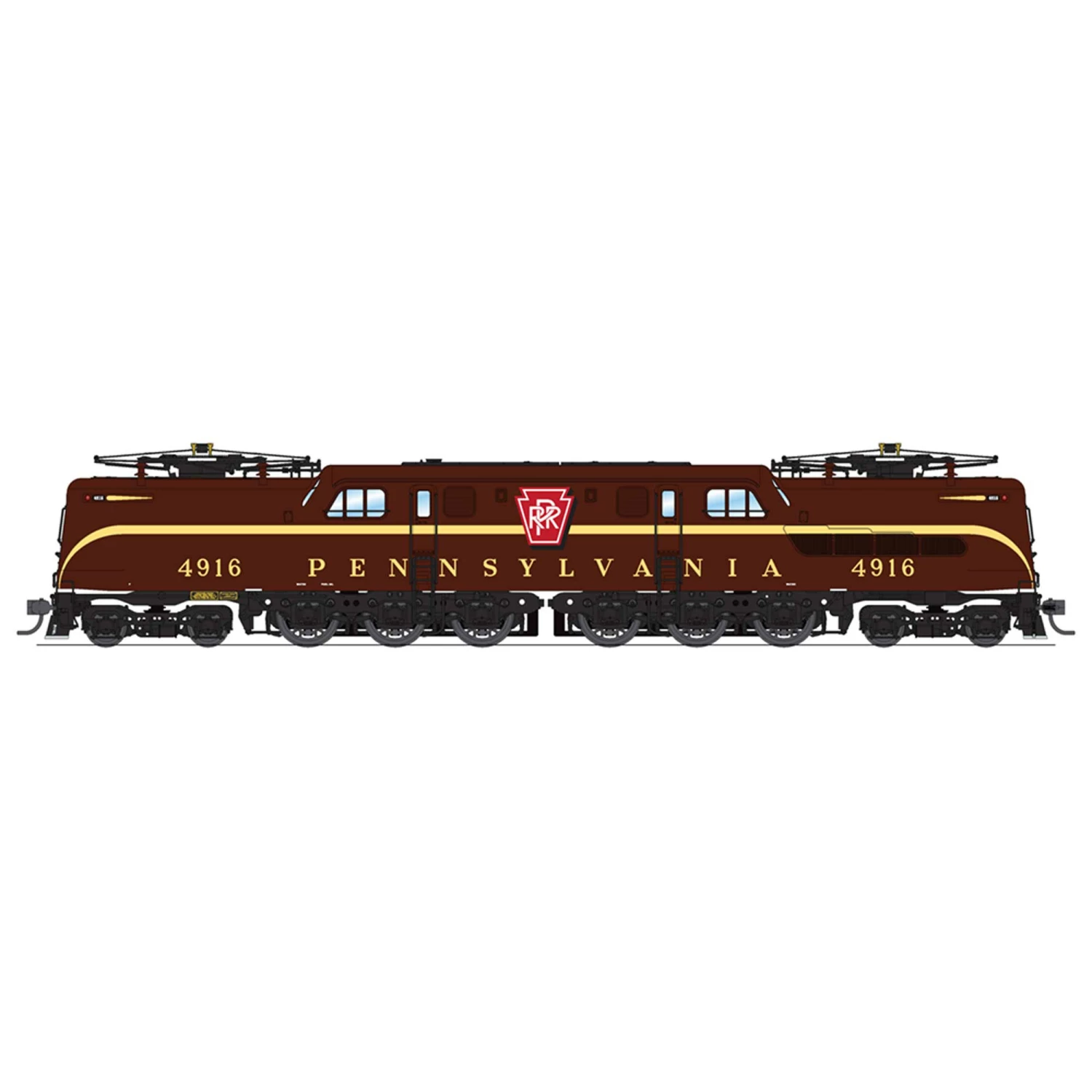 Broadway Limited Imports HO GG1 Electric Paragon3, PRR #4916 for Locomotives 3 Broadway Limited Imports HO GG1 Electric Paragon3, PRR #4916 for Locomotives