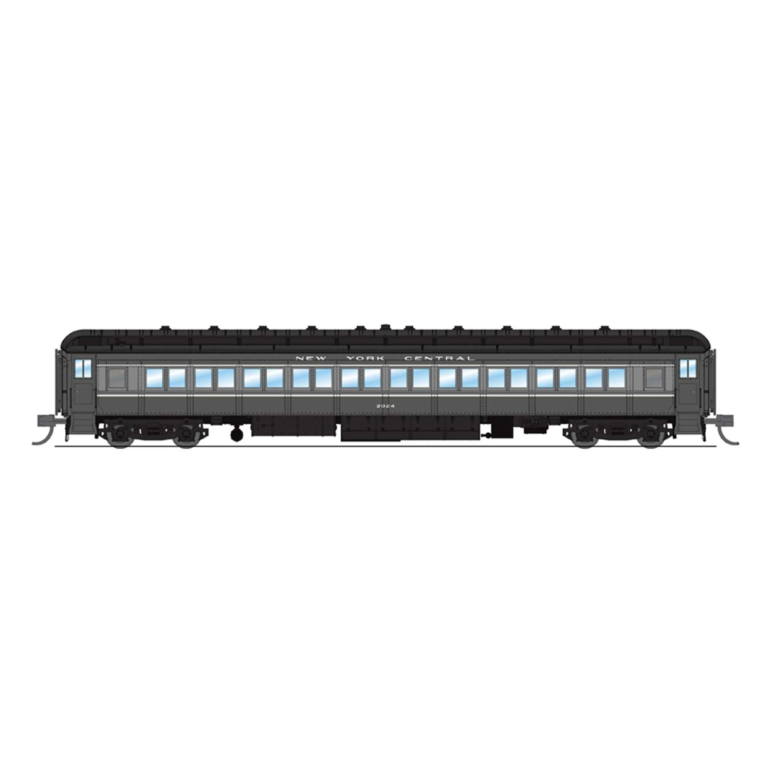 Broadway Limited Imports 6531 NYC 80' Passenger, Two-tone Gray, 2-pack B,N for Passenger Cars 3 Broadway Limited Imports 6531 NYC 80' Passenger, Two-tone Gray, 2-pack B,N for Passenger Cars