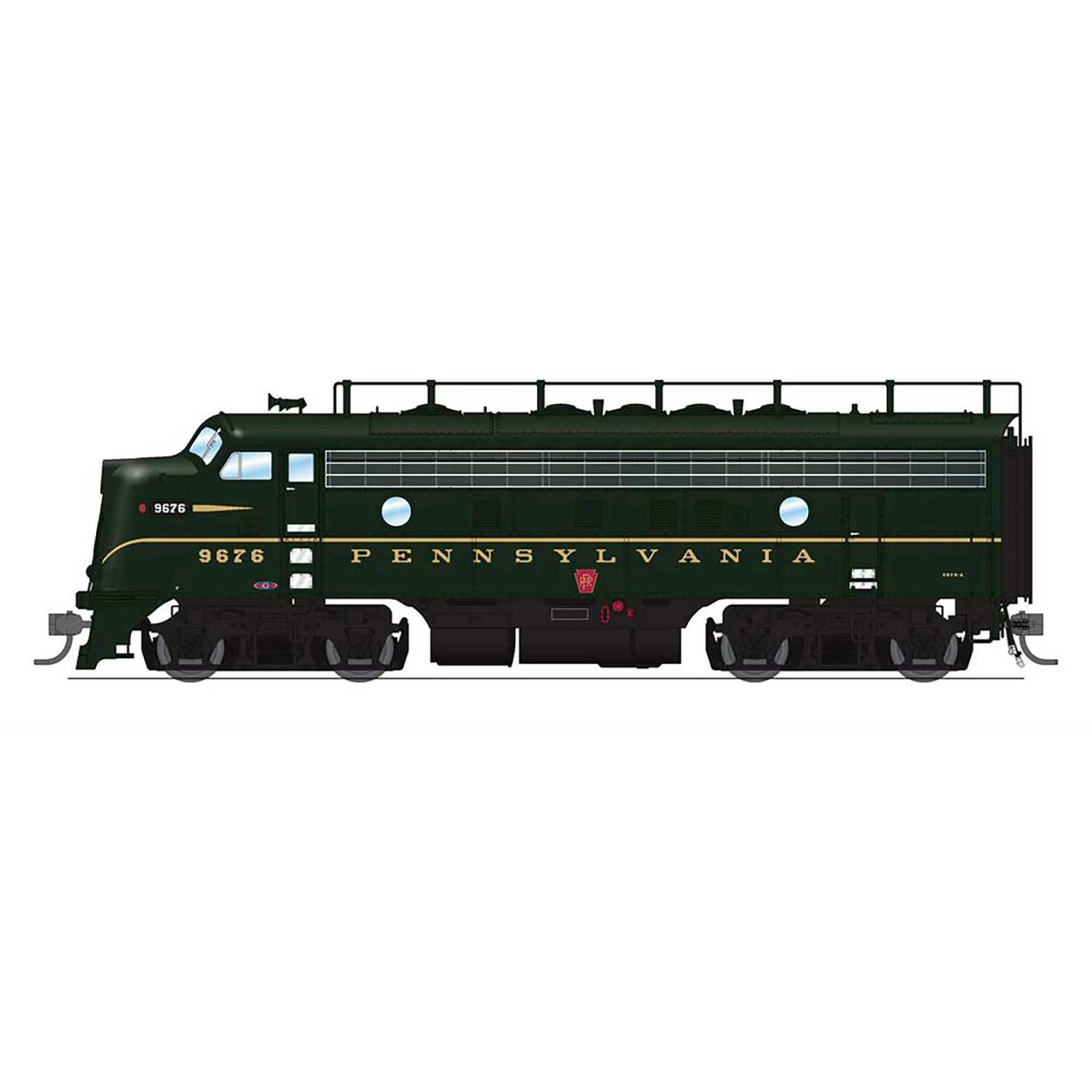 Broadway Limited Imports HO EMD F7 Paragon4, PRR #9658A for Locomotives 3 Broadway Limited Imports HO EMD F7 Paragon4, PRR #9658A for Locomotives