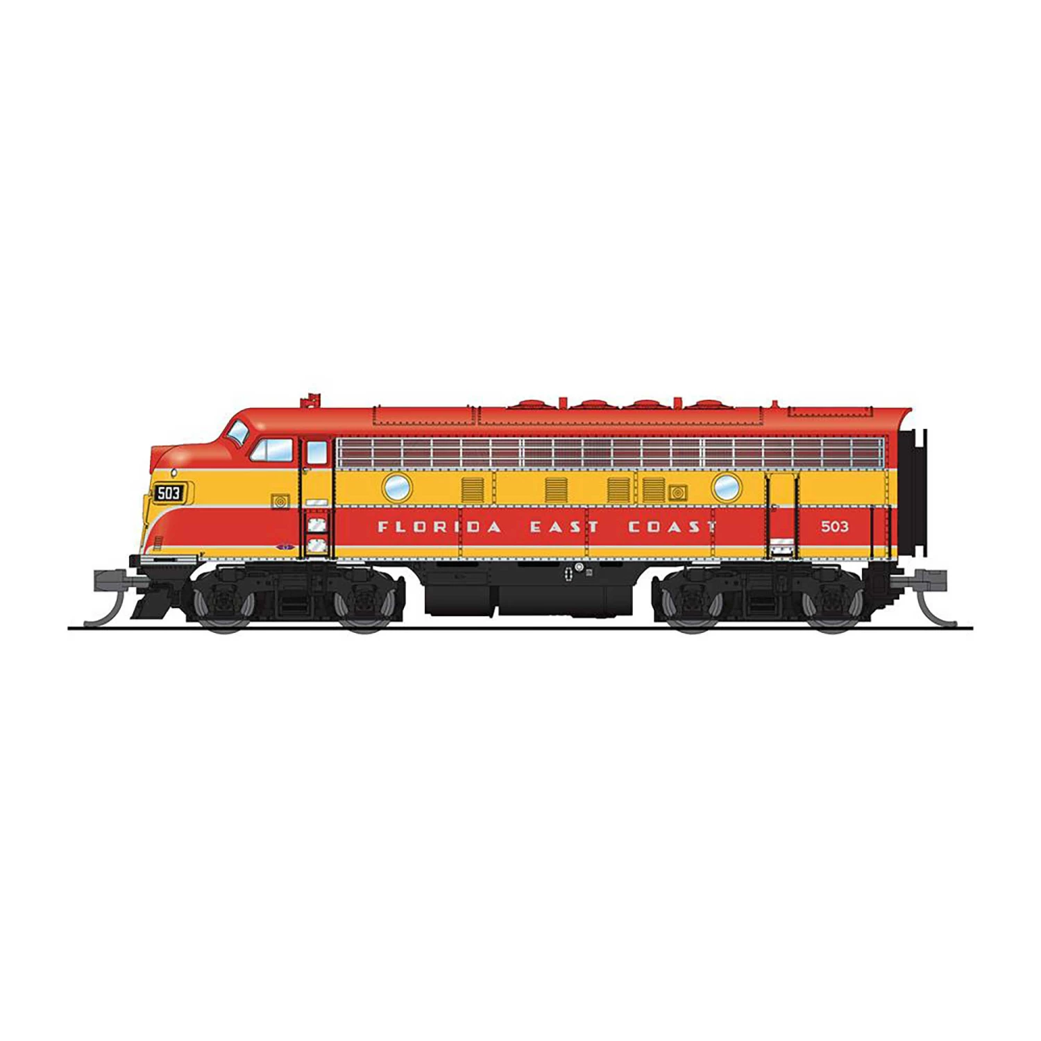 Broadway Limited Imports N EMD F3 Paragon4, FEC #503/552 for Locomotives 3 Broadway Limited Imports N EMD F3 Paragon4, FEC #503/552 for Locomotives