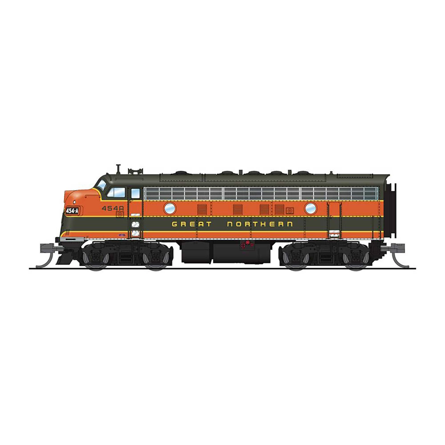 Broadway Limited Imports N EMD F7 Paragon4, GN #454A/454B for Locomotives 3 Broadway Limited Imports N EMD F7 Paragon4, GN #454A/454B for Locomotives