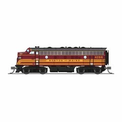 Broadway Limited Imports N EMD F7 Paragon4, B&M #4268A for Locomotives