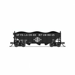 Broadway Limited Imports N 3-Bay Hopper, Appalachian Bituinous (2-pack A) for Freight Cars