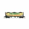 Broadway Limited Imports N 3-Bay Hopper, Peabody Coal (2-pack B) for Freight Cars -Broadway Limited Sales BLI7163 A0 XWNKS6VI