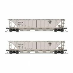 Broadway Limited Imports N H32 Covered Hopper, PRR (2-pack) for Freight Cars