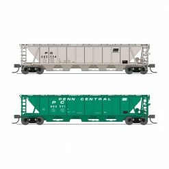 Broadway Limited Imports N H32 Covered Hopper, PC (2-pack) for Freight Cars
