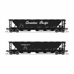 Broadway Limited Imports N H32 Covered Hopper, CP (2-pack) for Freight Cars